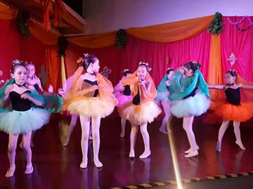 Apresentação no Palco.