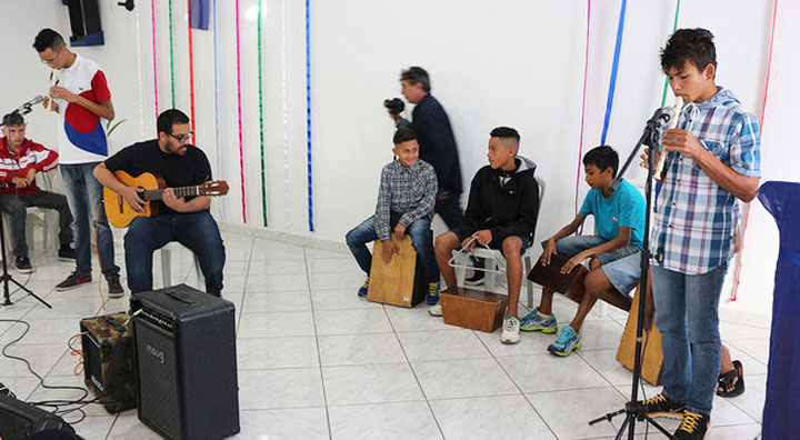 Grupo do Centro de Juventude – CJ Vila Nilo.