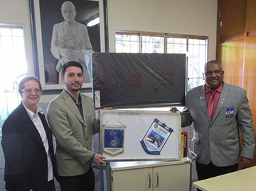 Irmã, Bruno Pattini e Jurandir Oliveira.