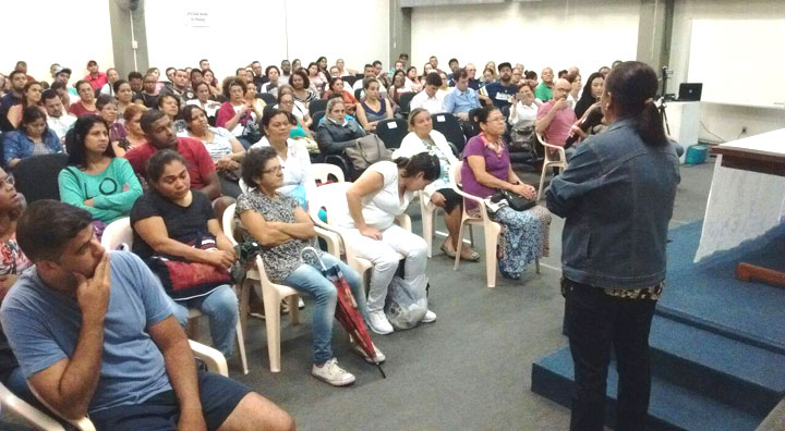 Movimentos de moradia tomaram conta da audiência pública do Arco Tietê.