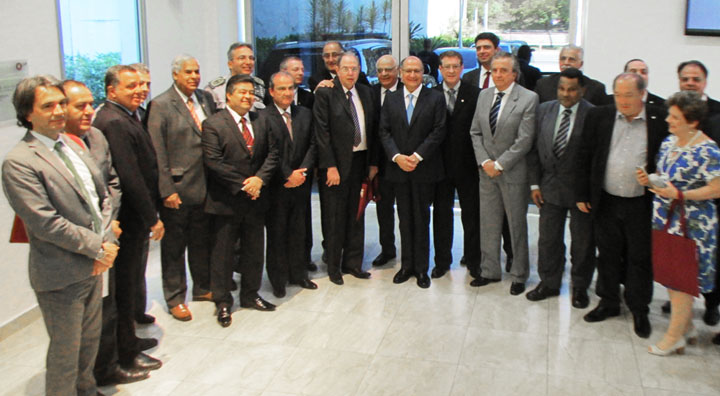 Geraldo Alckmin com empresários e lideranças da ZN.